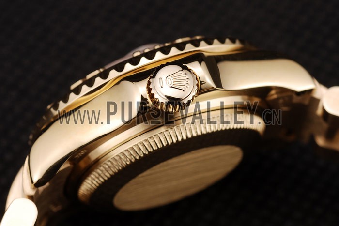 Rolex Yacht Master Gold Tachymeter Gold Dial 98233