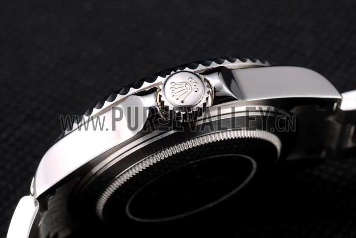 Rolex GMT Master II Blue Rose Red Bezel Black Dial Tachymeter