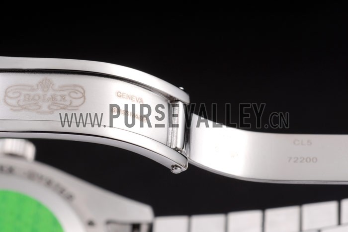 Rolex Day-Date Polished Stainless Steel White Dial