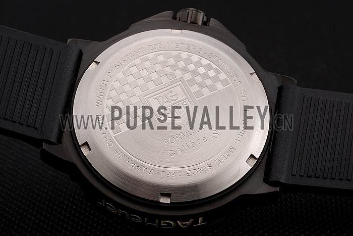 Tag Heuer Formula One Grande Date Red Dial Rubber Bracelet 622277