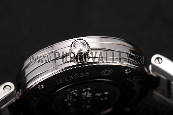 Omega DeVille Ladymatic iamond Plated Bezel White Dial