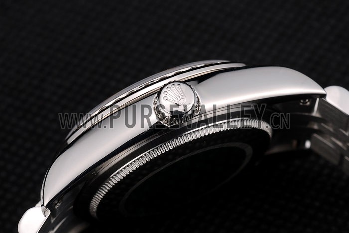 Rolex DayDate Diamond Plated Stainless Steel Bracelet Diamond Plated Dial 41985