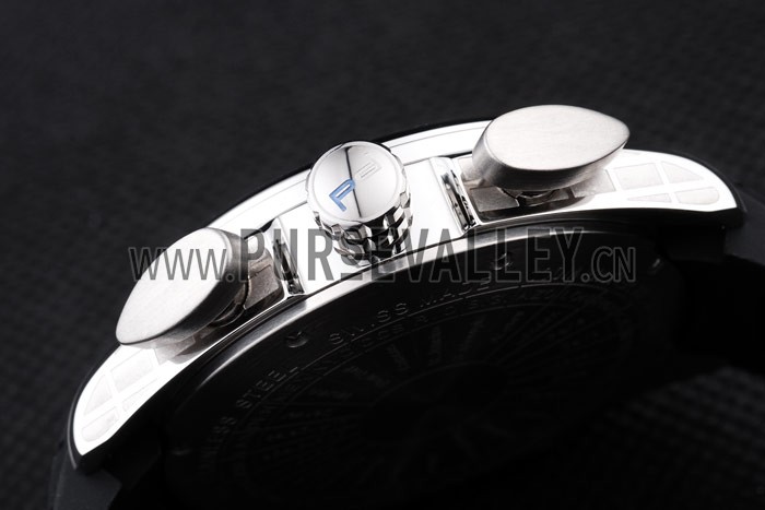 Porsche Regulator Power Reserve Silver Case Yellow Dial