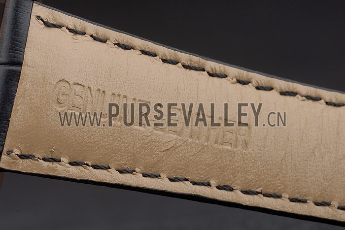 Breguet Classique Complications Rose Gold Case Black Leather Strap 80156