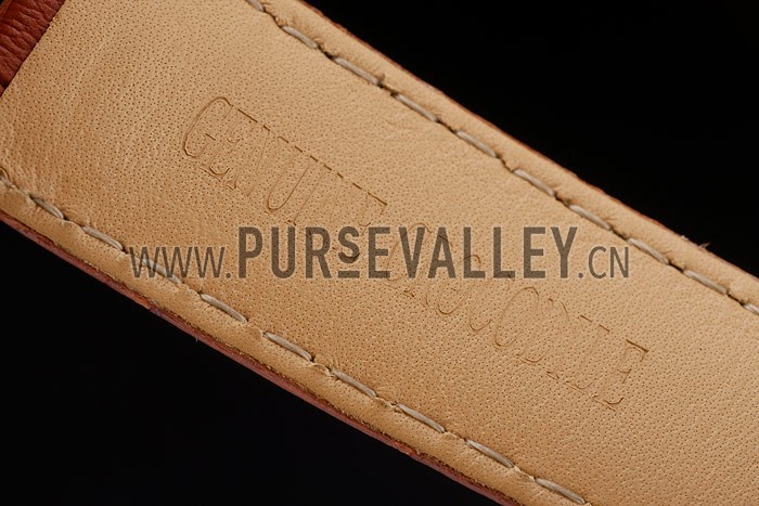 Rolex Daytona Rose Gold Case Brown Dial Brown Leather Strap