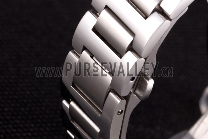 Cartier Ballon Bleu Flying Tourbillon Silver Stainelss Steel Strap 621452