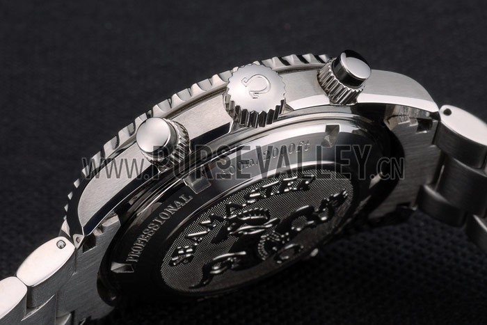 Omega Seamaster Planet Ocean Black Tachymeter Black Dial Stainless Steel Strap 80240