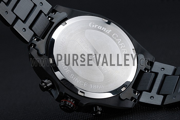 Tag Heuer Carrera Black Stainless Steel Case White Dial 98241