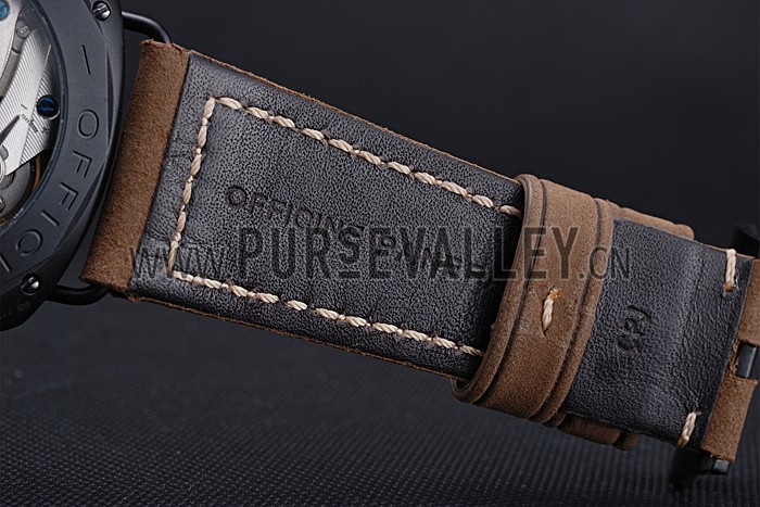 Panerai Luminor Marina Militare Ion Plated Stainless Steel Bezel Khaki Bracelet 622319