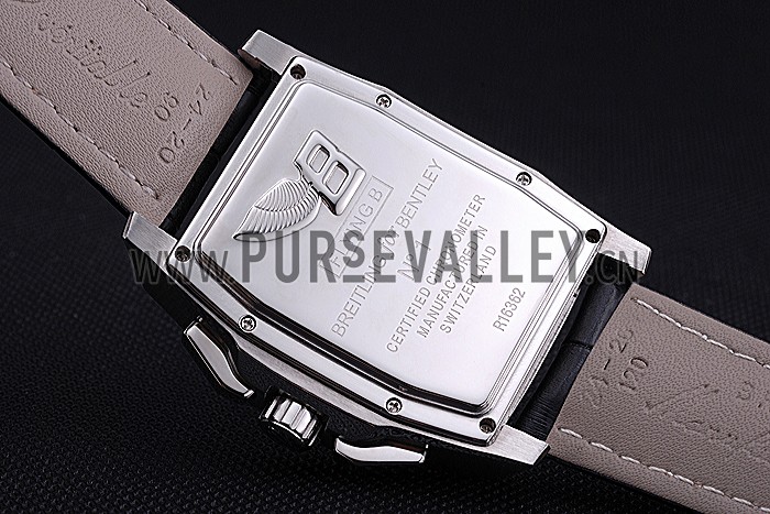 Breitling Bentley Flying B Chronograph Leather Bracelet Watch 622330