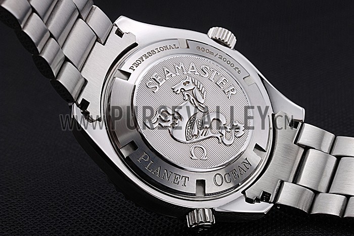 Omega Seamaster Planet Ocean GMT Black Dial Stainless Steel Band 622392