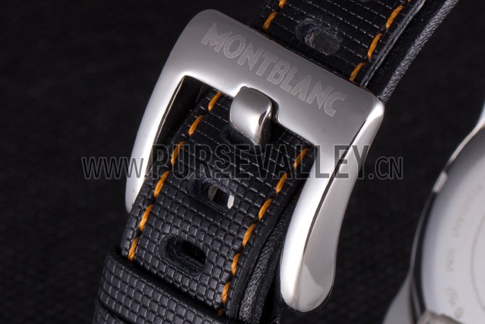 Montblanc Timewalker Hemispheres Leather Strap 621625