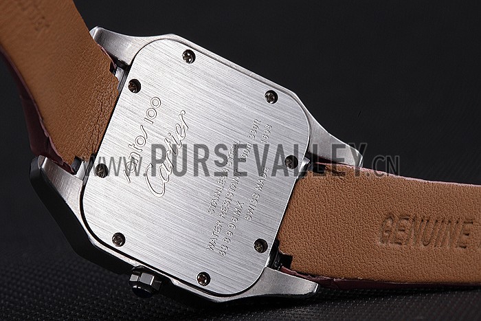 Cartier Santos 100 Polished Stainless Steel Bezel 621922