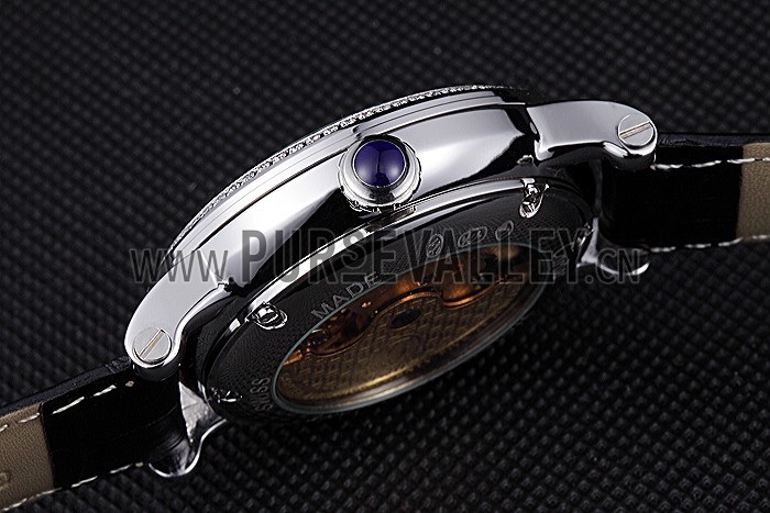 Cartier Rotonde Flying Tourbillon Diamonds White Dial 621954