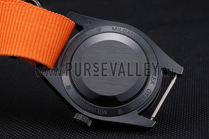 Rolex Milgauss Bamford Orange Nylon Strap 622003