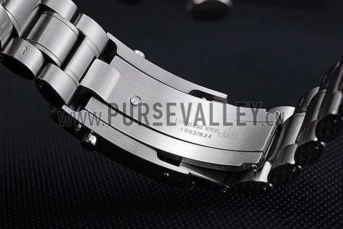 Omega Speedmaster Red Grey Stainless Steel Strap 622054