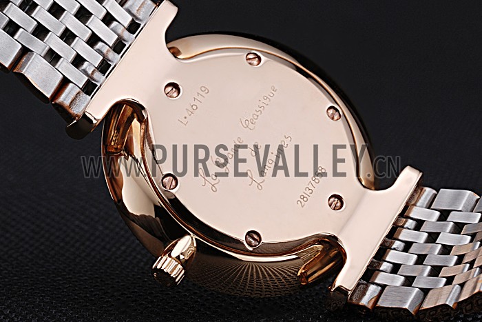 Longines La Grande Classique Rose Gold White Dial Diamond Bezel Homme 622105