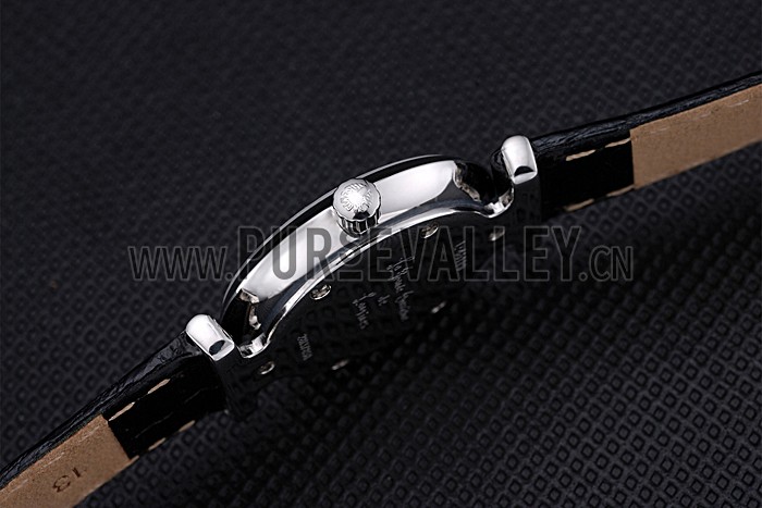 Longines La Grande Classique White Dial Black Leather Band Femme 622128