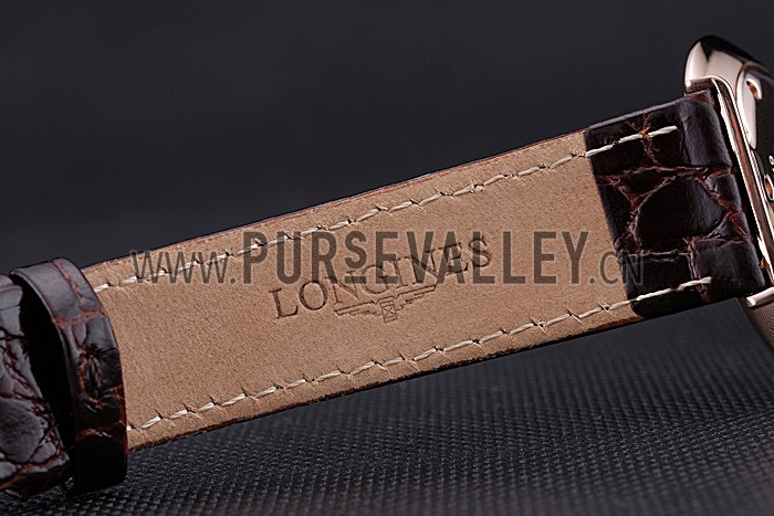 Longines La Grande Classique White Dial Brown Leather Band Homme 622136