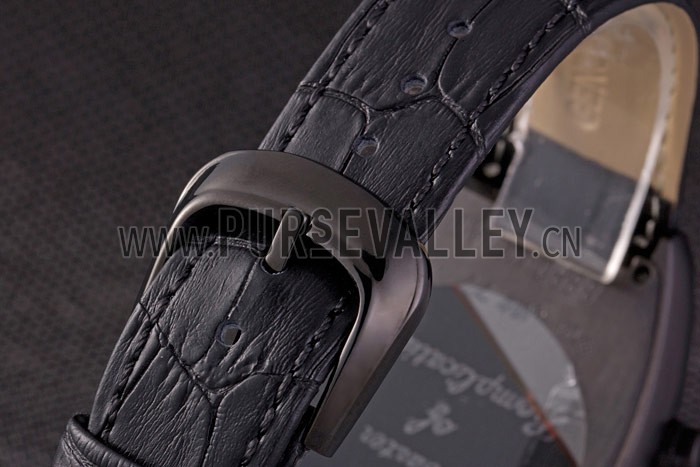 Franck Muller Casablanca White Dial Numbers Black Croco Strap 80302