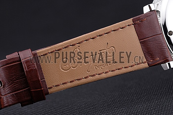 Breguet Classique Grande Complication Tourbillon Silver Case White Dial Brown Leather Strap 622210