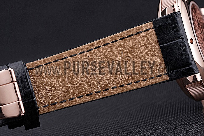 Breguet Classique Grande Complication Tourbillon Gold Case Black Dial Black Leather Strap 622211