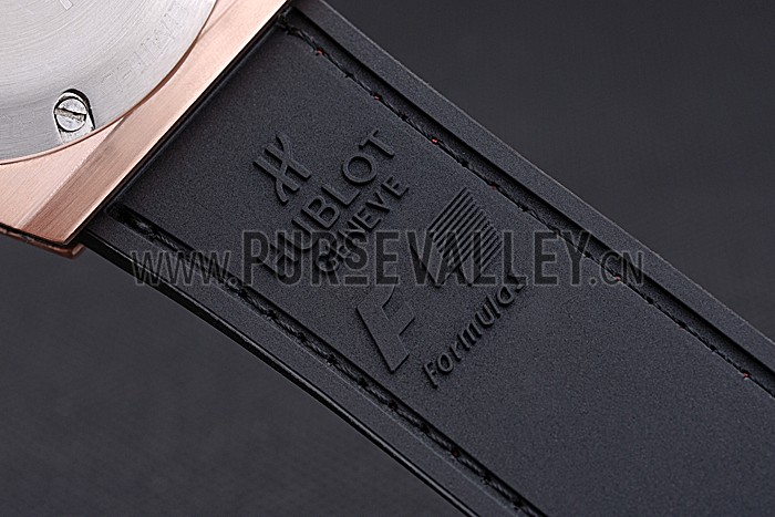 Hublot Big Bang King Power Formula 1 Gold Case Black Dial 622249