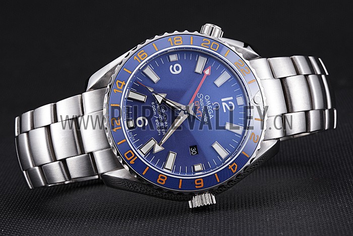 Omega Seamaster Blue Dial Stainless Steel Bracelet 622038