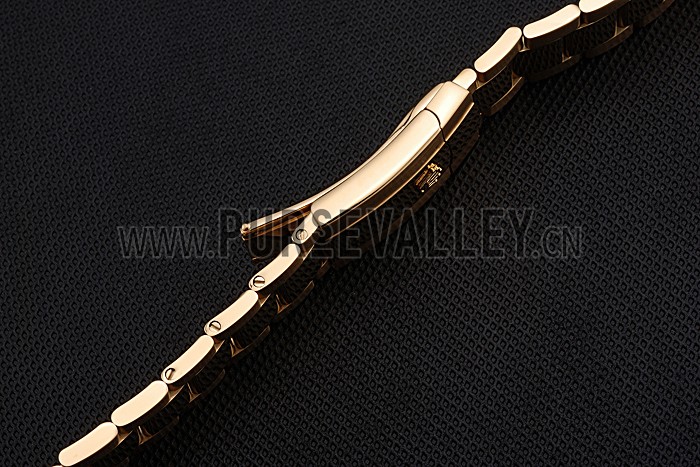 Rolex Polished and Brushed Gold Bracelet 622495