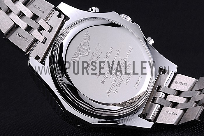 Breitling Bentley B05 Unitime Black Dial Stainless Steel Bracelet 622520