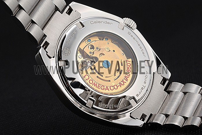 Omega Seamaster Aqua Terra Black Dial Yellow Numerals Stainless Steel Bracelet 622524