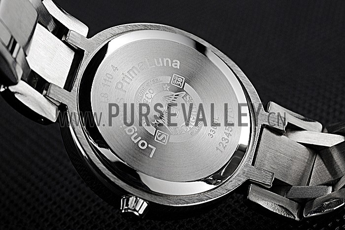Longines PrimaLuna Stainless Steel Case Roman Numerals 622587