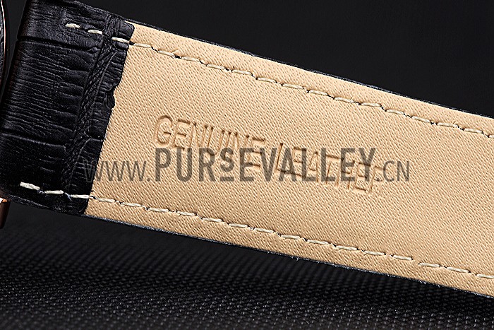 Cartier Rotonde Flying Tourbillon Black Dial 621944