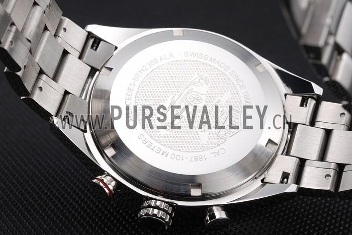 Carrera Black Dial Calibre 16 Link Tag Heuer Watch-tag140