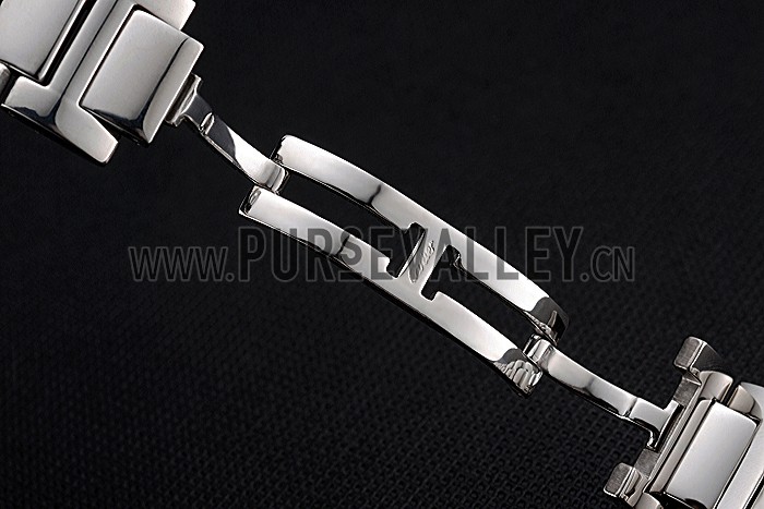 Cartier Brushed Stainless Steel Link Bracelet 622605