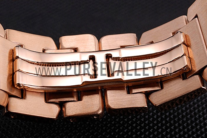 Cartier Tank MC White Dial Rose Gold Case And Bracelet 622702