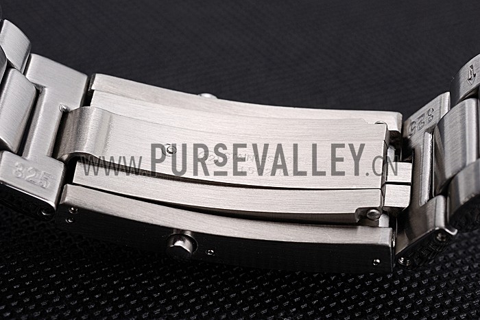 Omega Seamaster GMT White Dial Orange Bezel Stainless Steel Case 622718