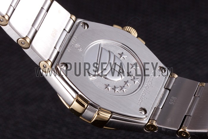 Omega Constellation Gold Bezel Two Tone Band som95 621475