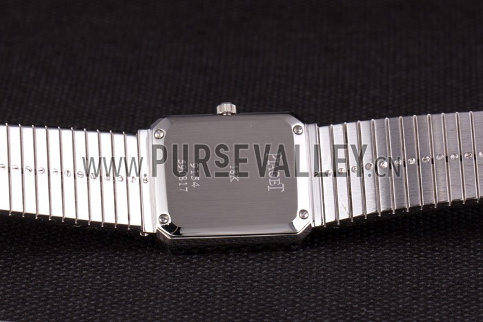 Piaget Swiss Limelight Diamonds Encrusted Stainless Steel Watch 80295