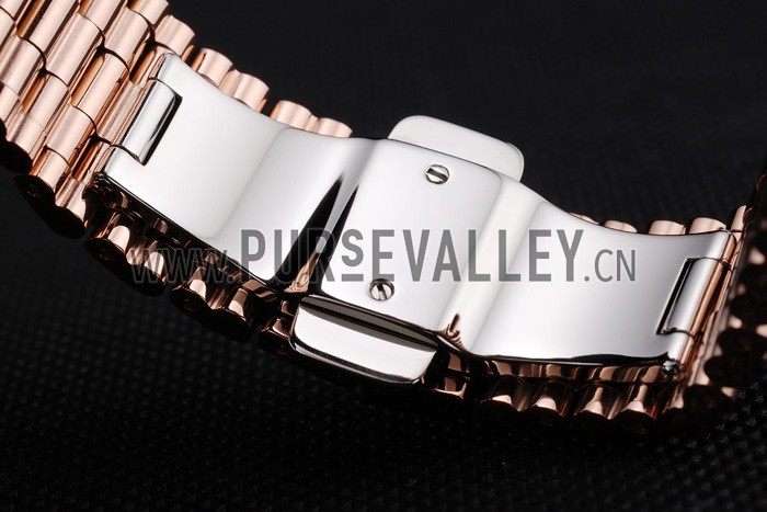 Swiss Piaget Traditional White Dial Gold Case Gold Stainless Steel Strap