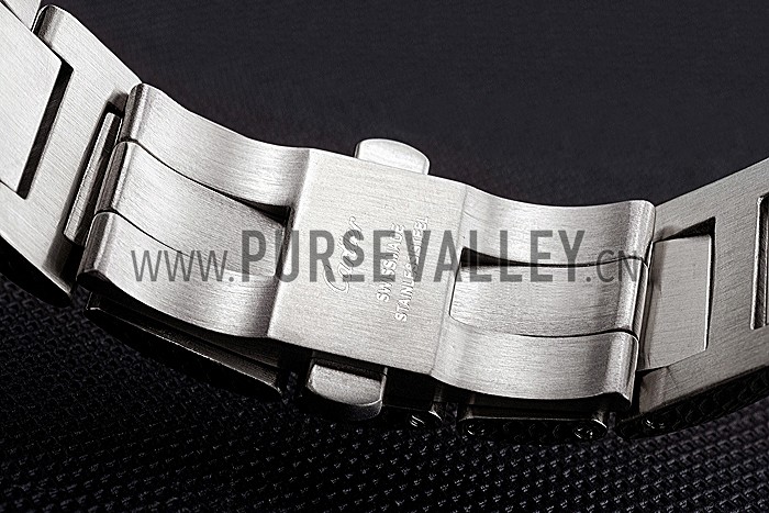 Swiss Cartier Ballon Bleu Diamond Case Brown Dial Two Tone Bracelet 622674