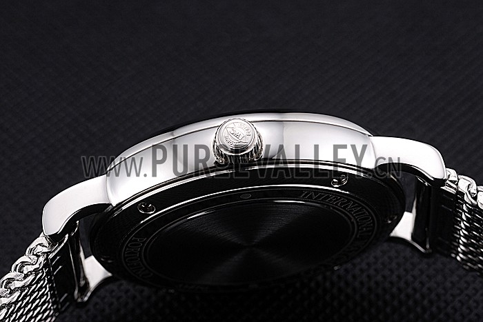 Swiss IWC Portofino Stainless Steel Case White Dial Steel Bracelet 622670