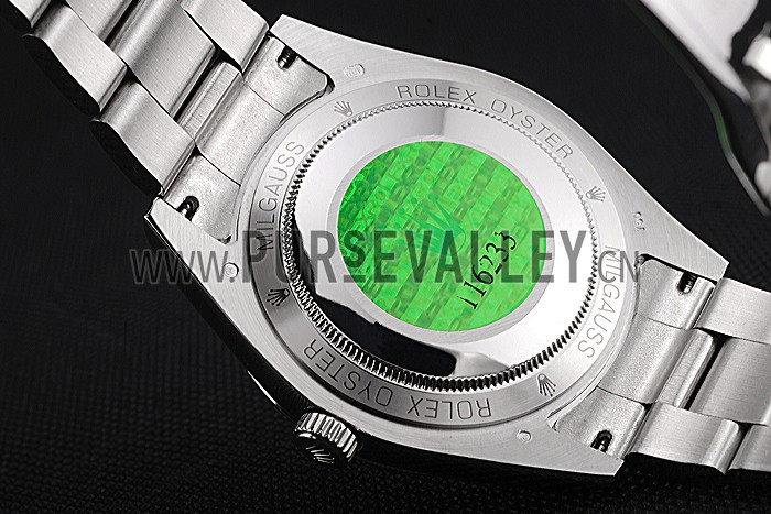 Rolex Milgauss Blue Dial Stainless Steel Case And Bezel 622838