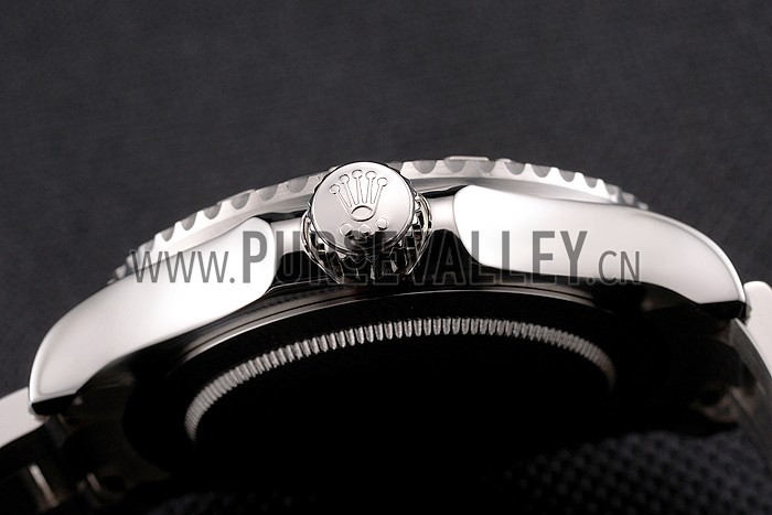 Rolex Yacht-Master Black Dial Stainless Steel Case And Bracelet