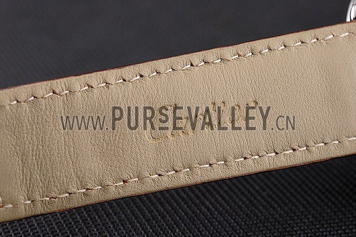 Cartier Ronde Solo Black Dial Diamond Hour Marks Stainless Steel Case Brown Leather Strap