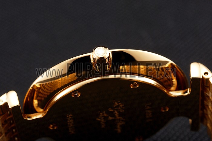 Swiss Longines Grande Classique Gold Dial Gold Case And Bracelet