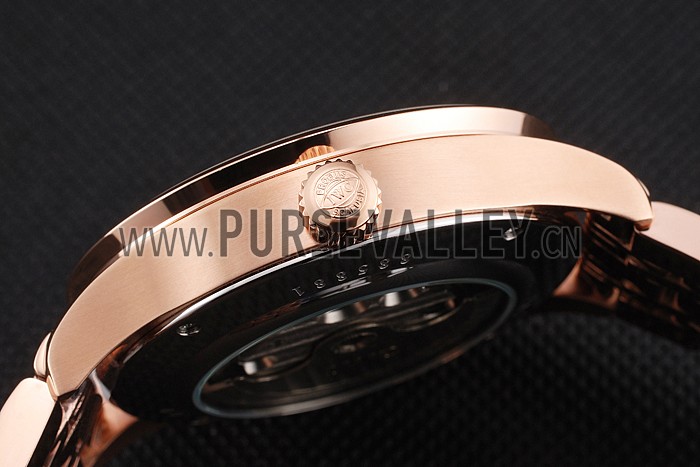 IWC Portugieser Tourbillon White Dial Rose Gold Numerals Rose Gold Case And Bracelet