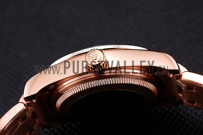 Rolex Datejust Diamond Dial And Bezel Pink Gold Case And Bracelet 622836