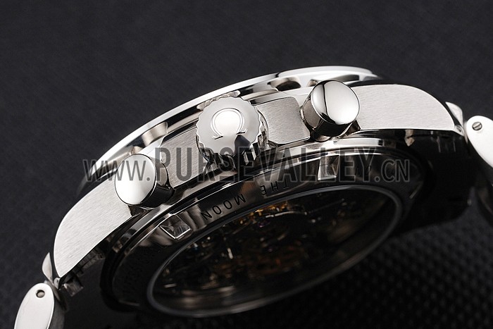 Swiss Omega Speedmaster Professional Black Dial Stainless Steel Case And Bracelet