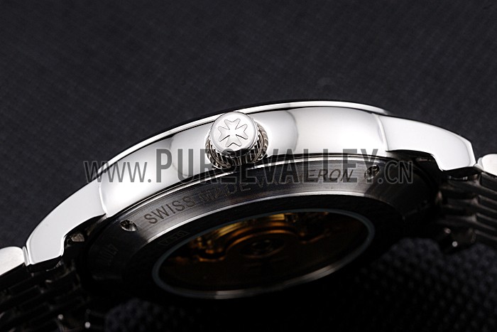 Vacheron Constantin Patrimony Silver Dial Stainless Steel Case And Bracelet 62290